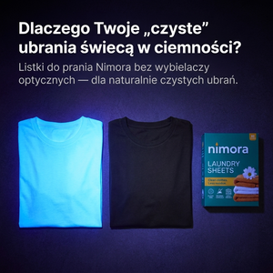 Proužky do pračky bez chemie — Nimora | 60 praní, papírový obal