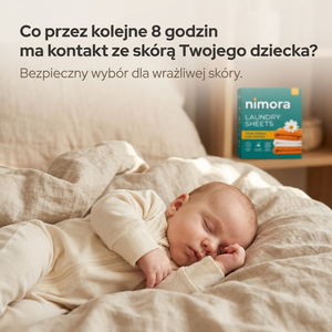 Proužky do pračky bez chemie — Nimora | 60 praní, papírový obal