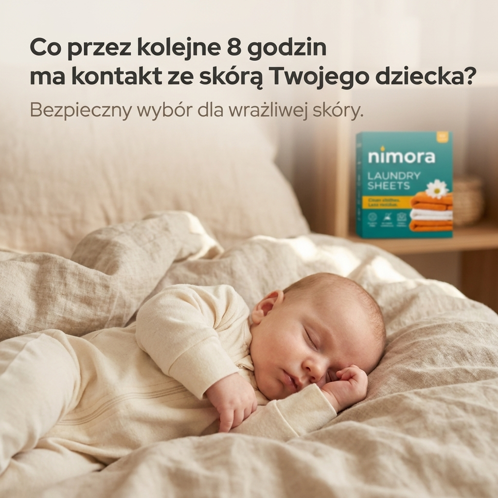 Proužky do pračky bez chemie — Nimora | 60 praní, papírový obal